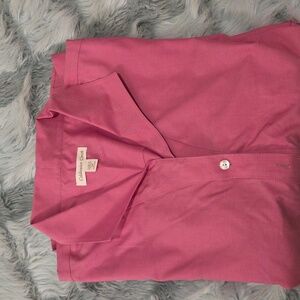 Coldwater Creek Rose Button-Up Blouse